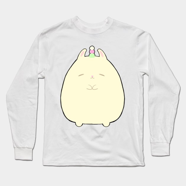 Dango Bunny Long Sleeve T-Shirt by CITROPICALL